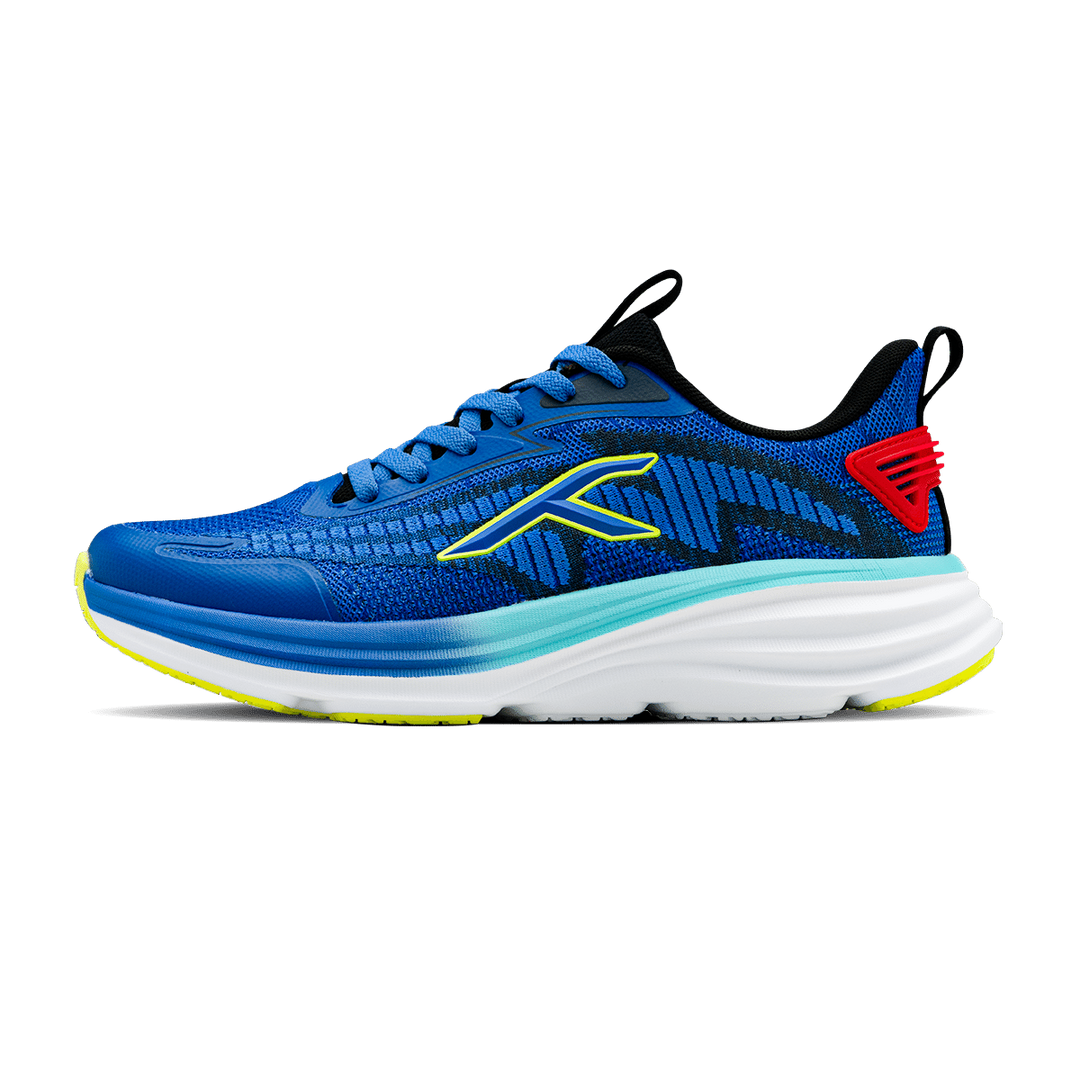 Soft Stride-Navy Blue/Lime/Red