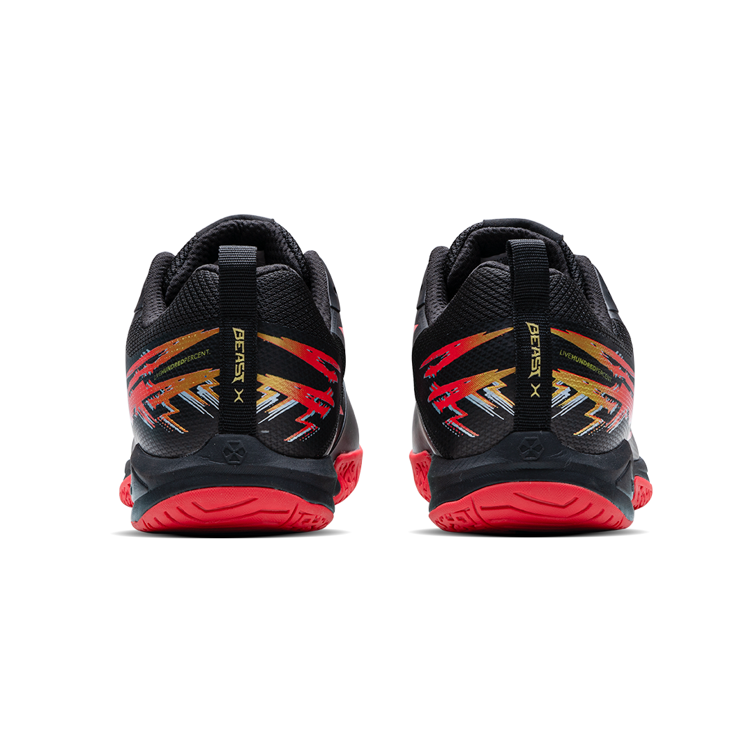 BEAST X  - BLACK/RED/GOLD