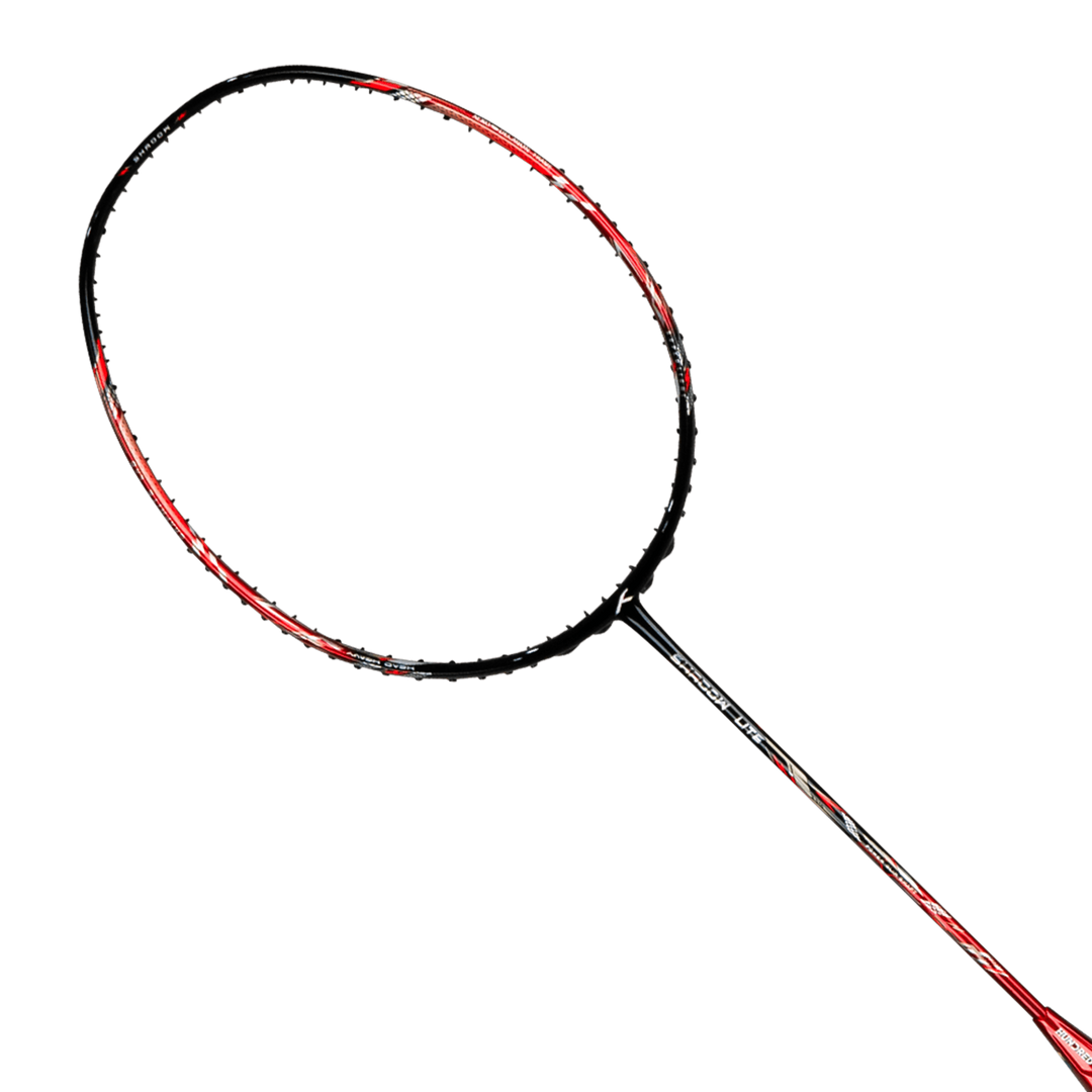 Hundred Shadow Lite Badminton Rackets-(Black/Red)