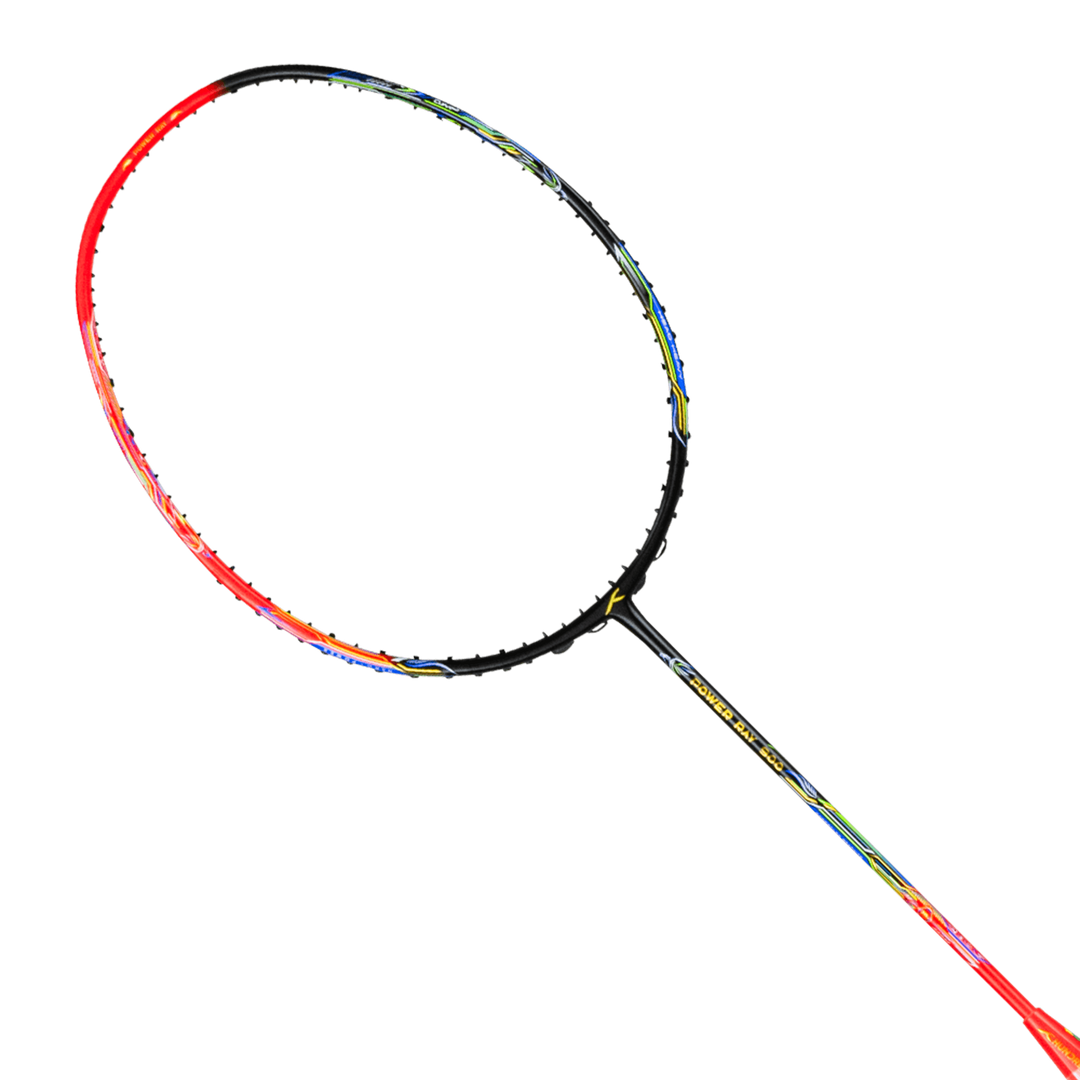 Hundred Power Ray 900 - Black/Red Badminton Rackets 