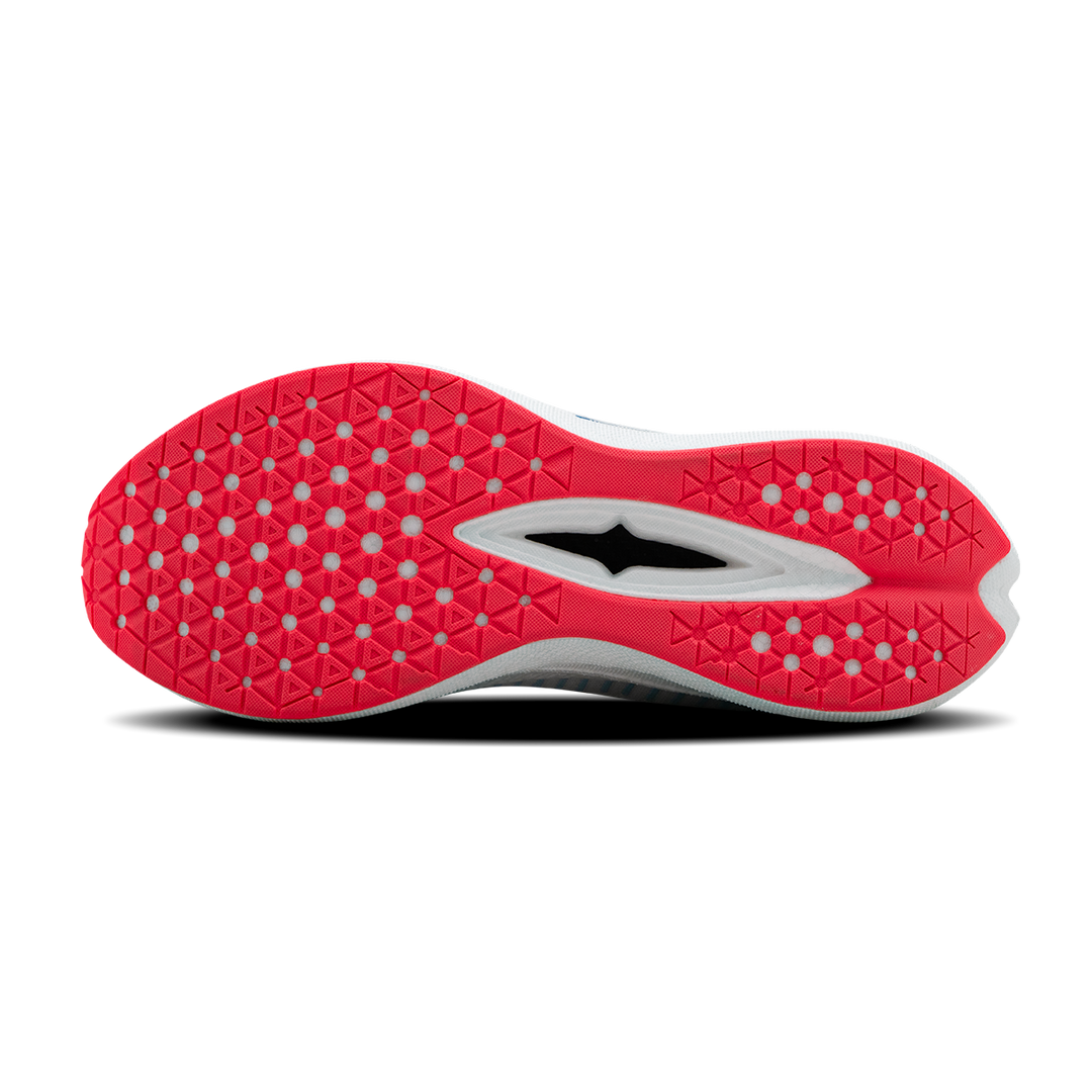 Sprint Pace-WHITE/BLUE/ORANGE RED