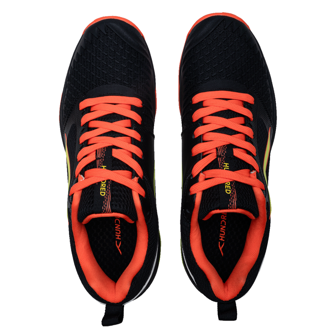 HYPERSPIKE PRO - BLACK/BLUE/ORANGE/LIME volleyball shoes