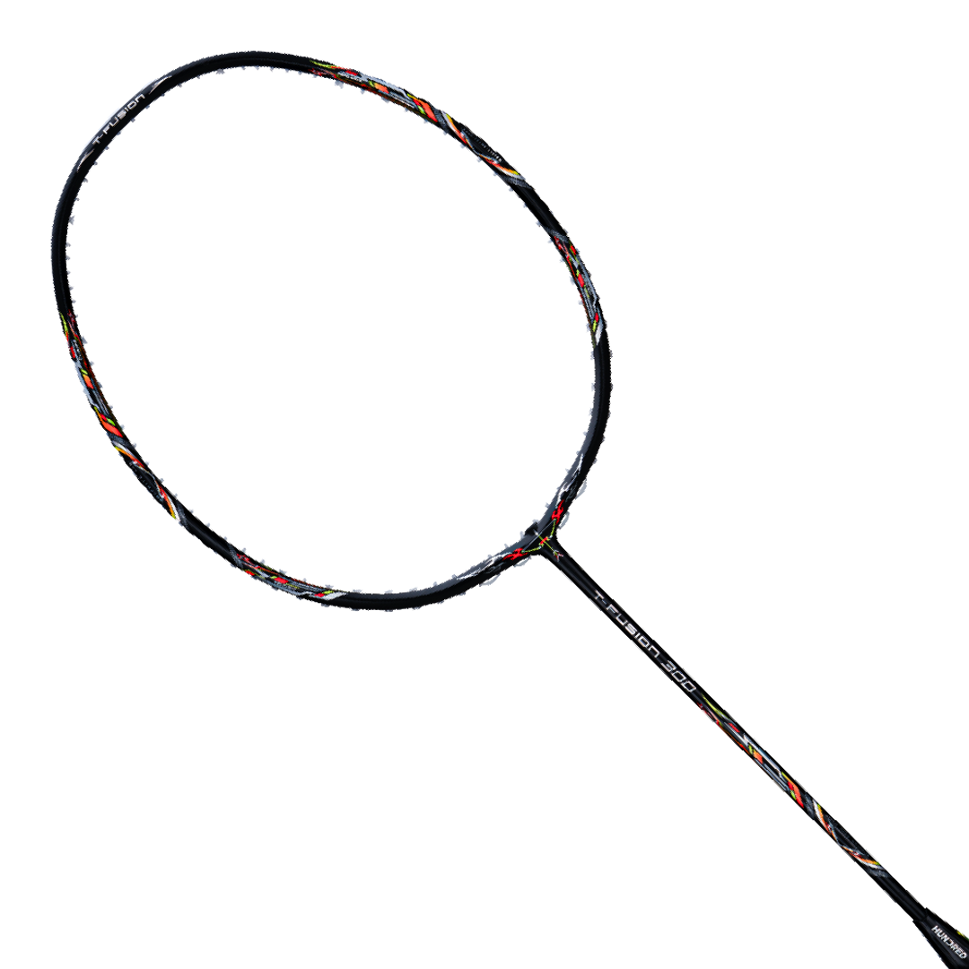 Hundred T fusion 300 Badminton Racket (Black)