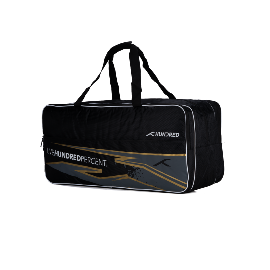 Net Master Badminton Kitbag (Black/Gold)