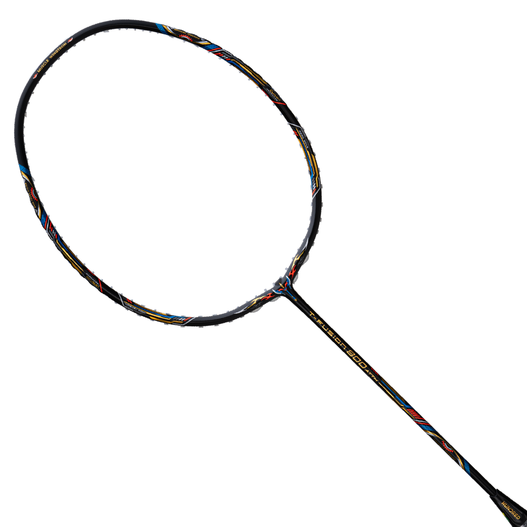 Hundred T-FUSION 800 ATTK (3U) Badminton Racket  - BLACK 