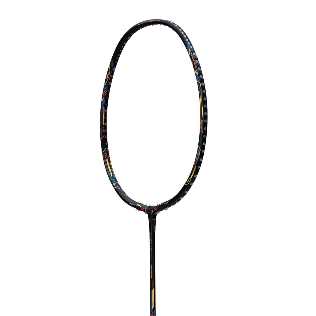 Hundred T-FUSION 800 ATTK (3U) Badminton Racket  - BLACK 